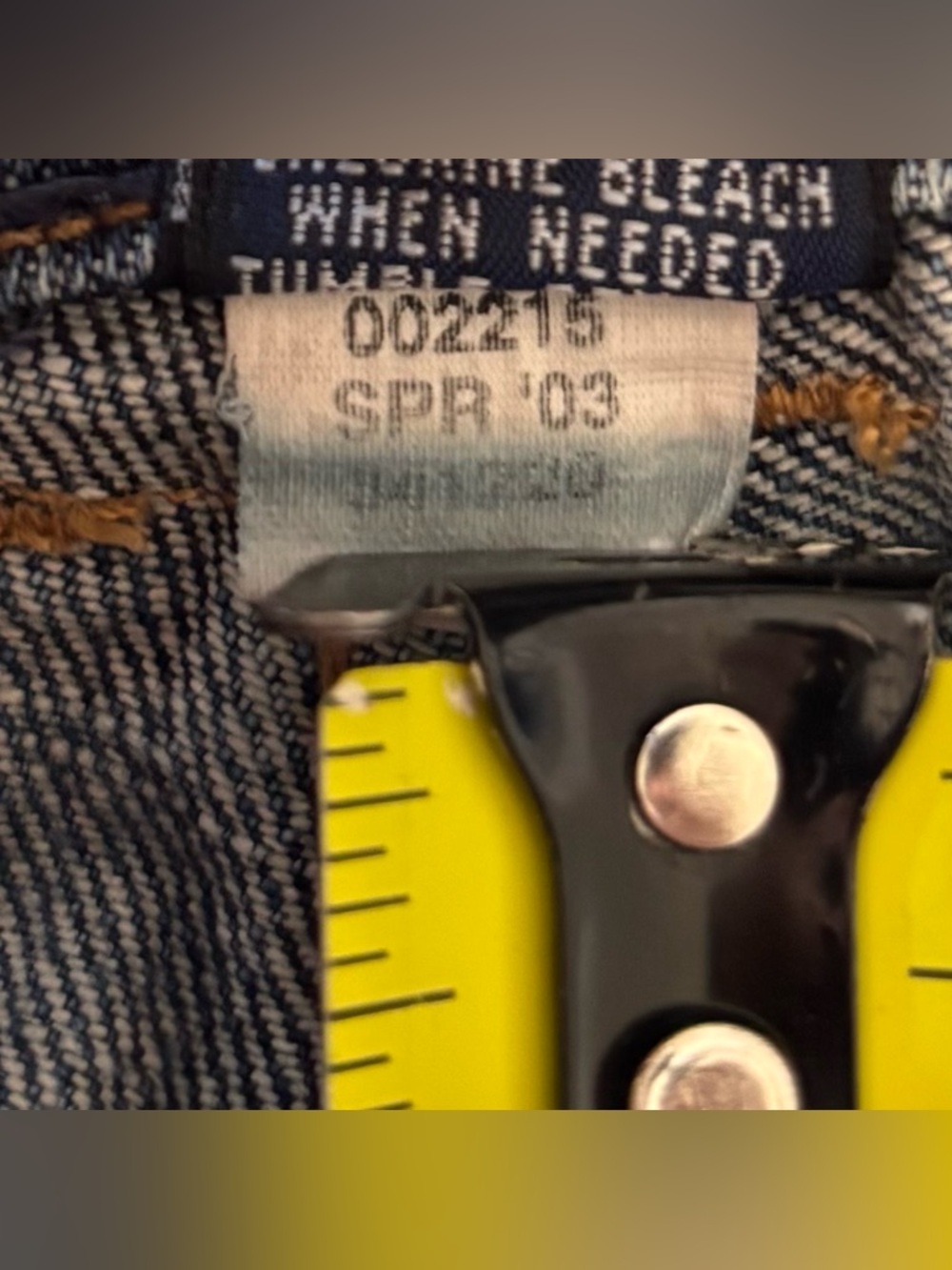 Vintage Gap Jeans Low Rise Bootcut 2003 Size 10R - Picture 10 of 10